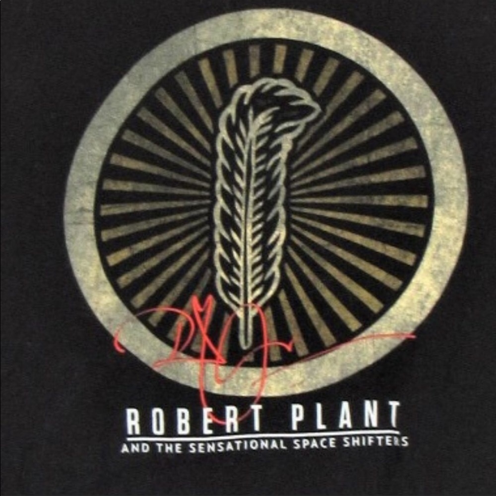 Robert Plant tee 2016 tour